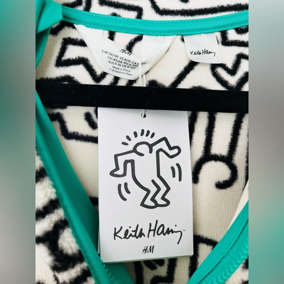 Kids Keith Haring x HM fleece half zip - Picture 2 of 2